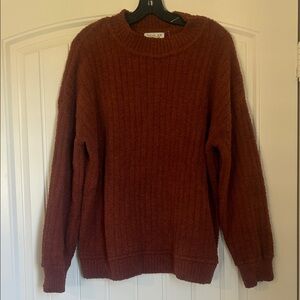Rachel Zoe Rust Crew Neck Sweater